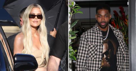khloe kardashian tristan thompson halloween coparenting not together