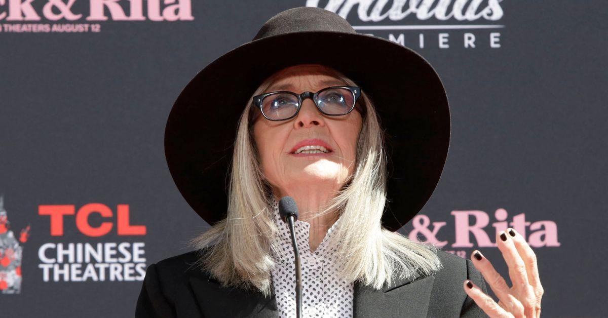 Diane Keaton once said in an interview she refused to slow down with age or lose her creative drive.