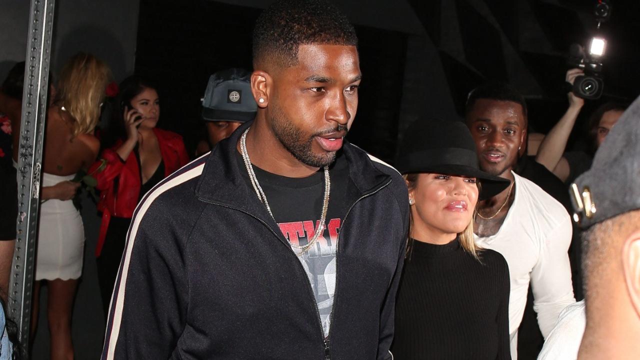 Khloe Kardashian and Tristan Thompson