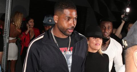 Khloe Kardashian and Tristan Thompson