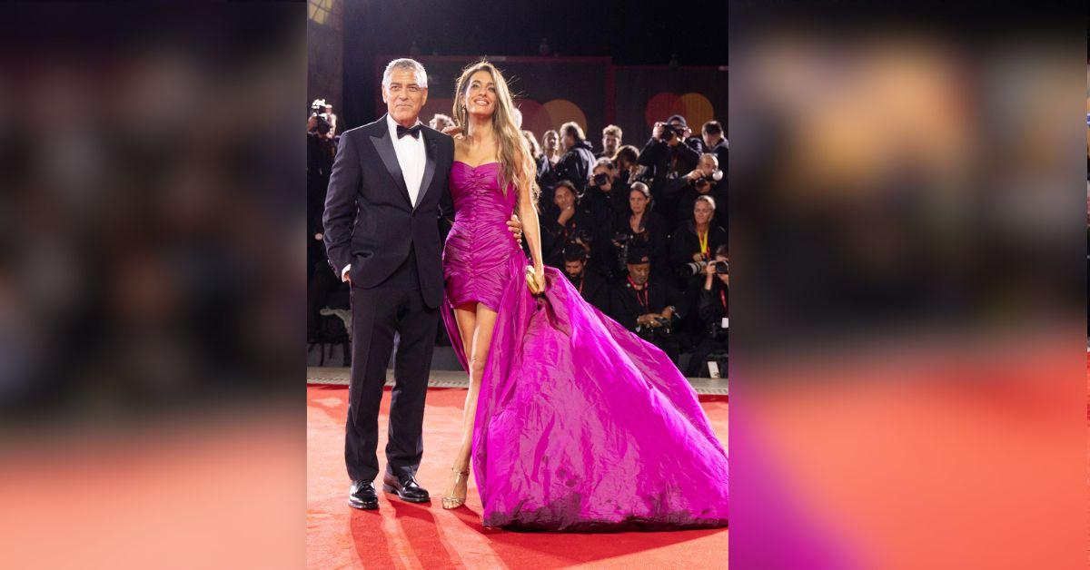Photo of George and Amal Clooney