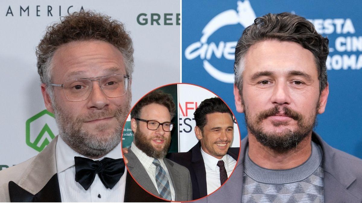 Photo of Seth Rogen and James Franco
