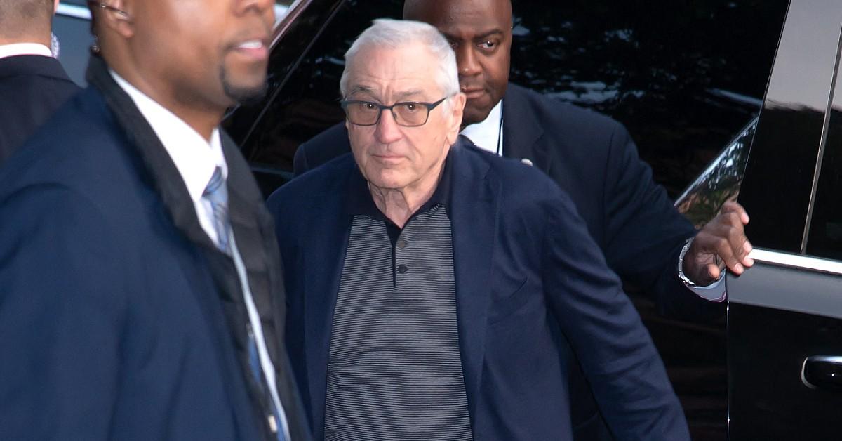 exclusive robert de niro increased security trump maga supporter fears