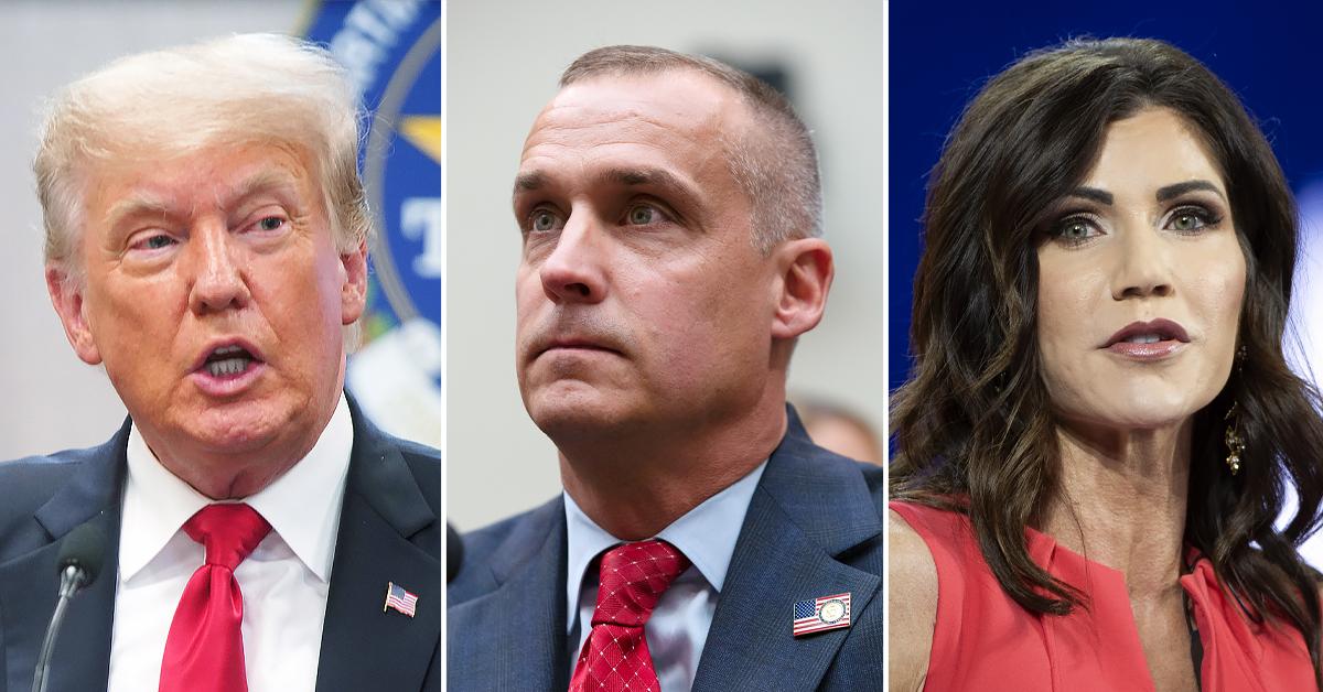 donald trump corey lewwandowski fired stalking grabbed butt touched kristi noem affair r