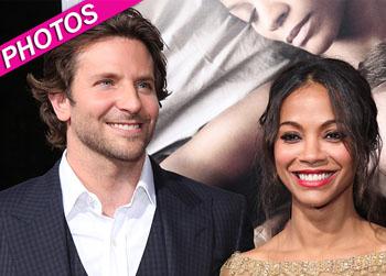 //bradley cooper zoe saldana meet