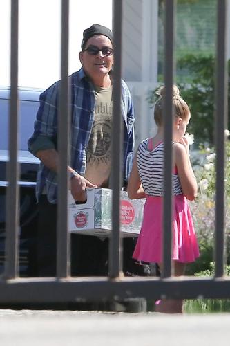 Is Charlie OK? Sheen Emerges After Six Weeks!