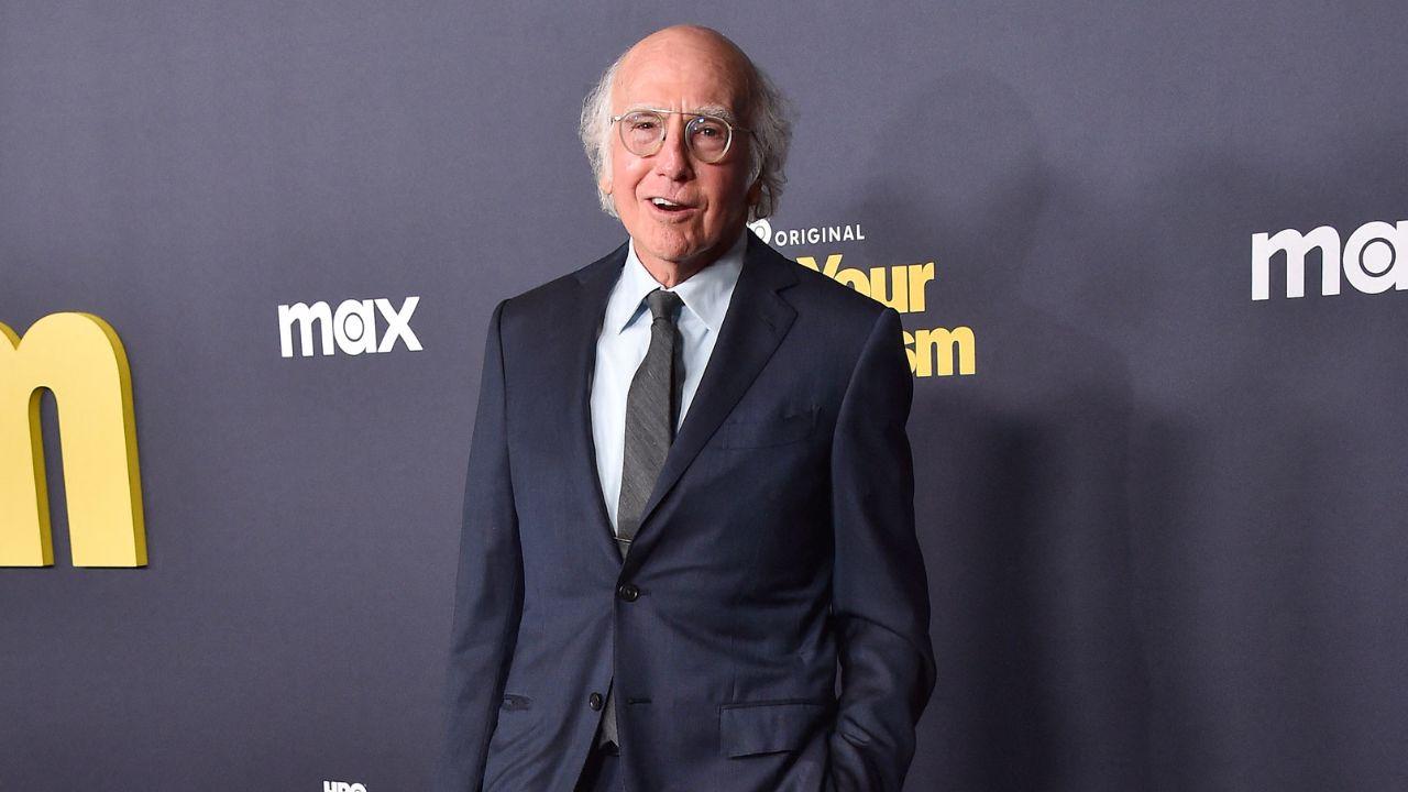 A photo of Larry David