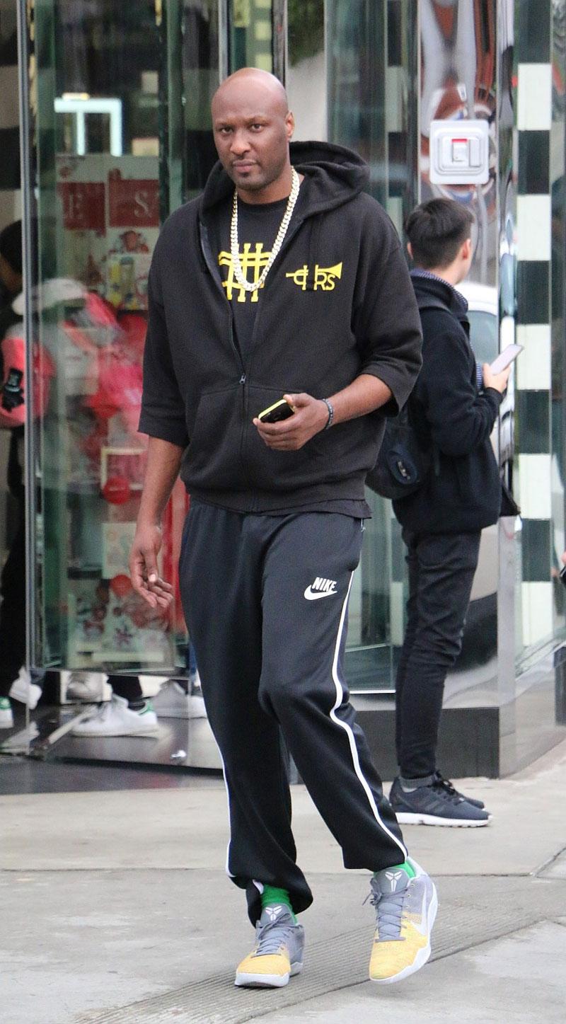 Lamar Odom Rehab First Appearance