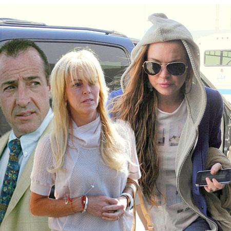 Lindsay Lohan, Dina Lohan, Michael Lohan