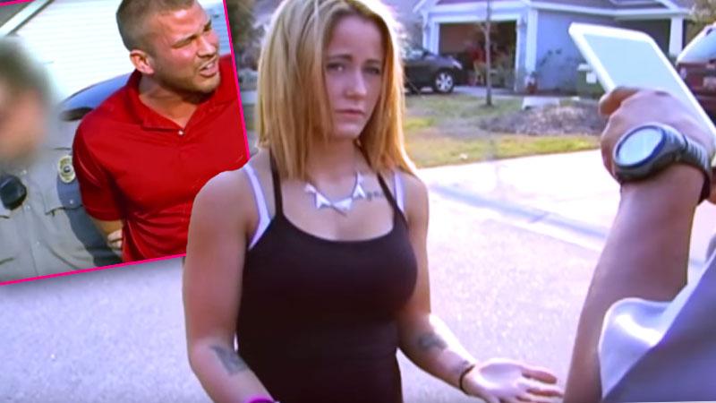 Jenelle Evans Nathan Griffith Arrest Crying Screaming