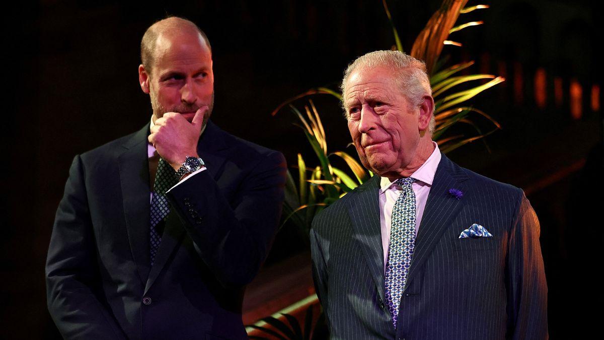 Photo of King Charles and Prince William