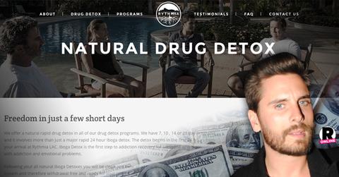 Scott Disick Rehab Money