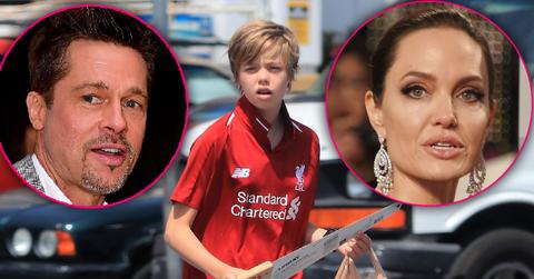 Shiloh Pitt Spotted During Parents Angelina And Brad Divorce
