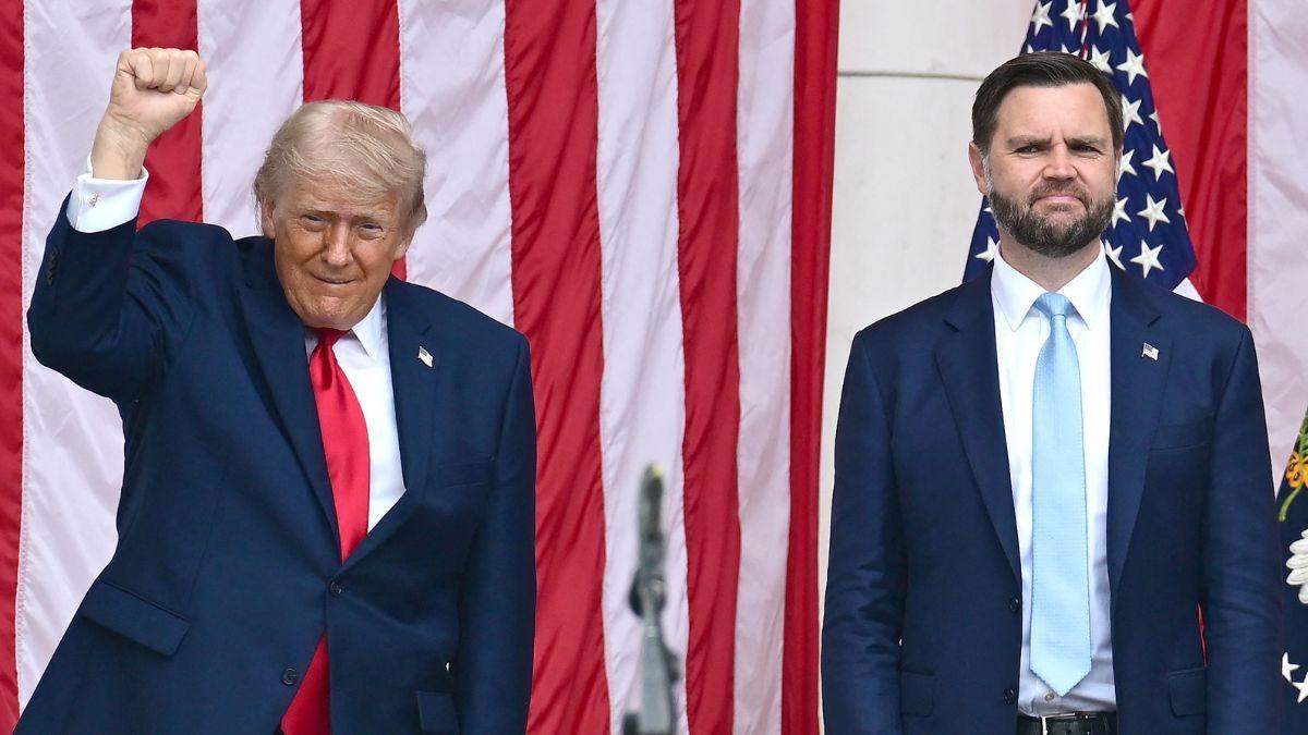 picture of J.D. Vance and Donald Trump