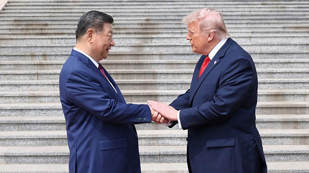 Photo of Xi Jinping, Donald Trump