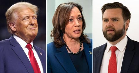 Embattled Trump Mocked Over Childcare Blunder as Kamala Harris Slams JD Vance for Branding Mass Shootings in U.S. 'Fact of Life'
