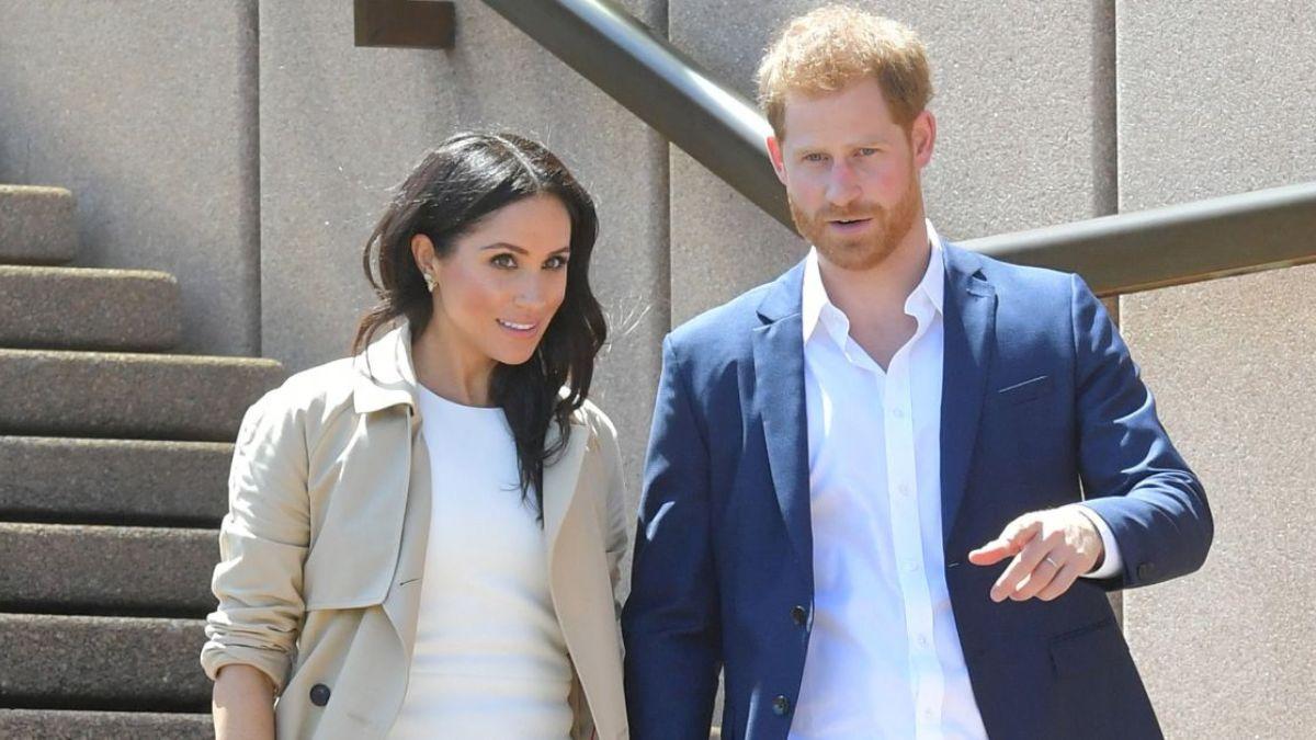Photo of Prince Harry and Meghan Markle