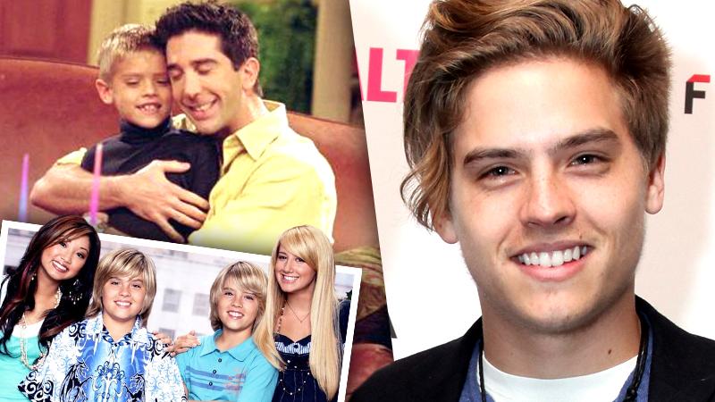 //all grown up cole sprouse who played ben in friends is now  proceed to feel insanely old pp sl