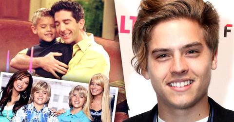 //all grown up cole sprouse who played ben in friends is now proceed to feel insanely old pp sl