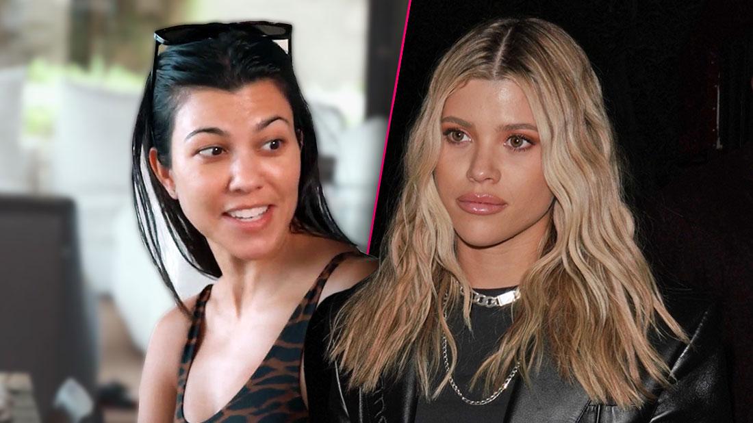 sofia richie fight boyfriend scott disick ex kourtney kardashian pp