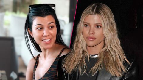sofia richie fight boyfriend scott disick ex kourtney kardashian pp