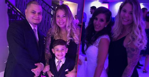 kailyn lowry attends jo rivera wedding teen mom 2