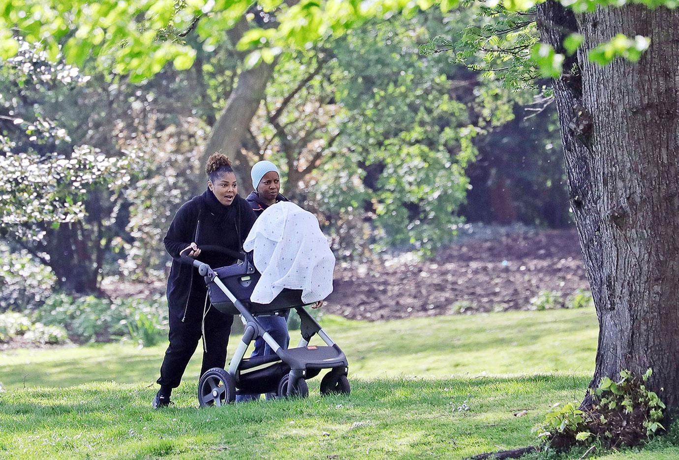 Janet Jackson Steps Out With Son After Split Wissam Al Mana