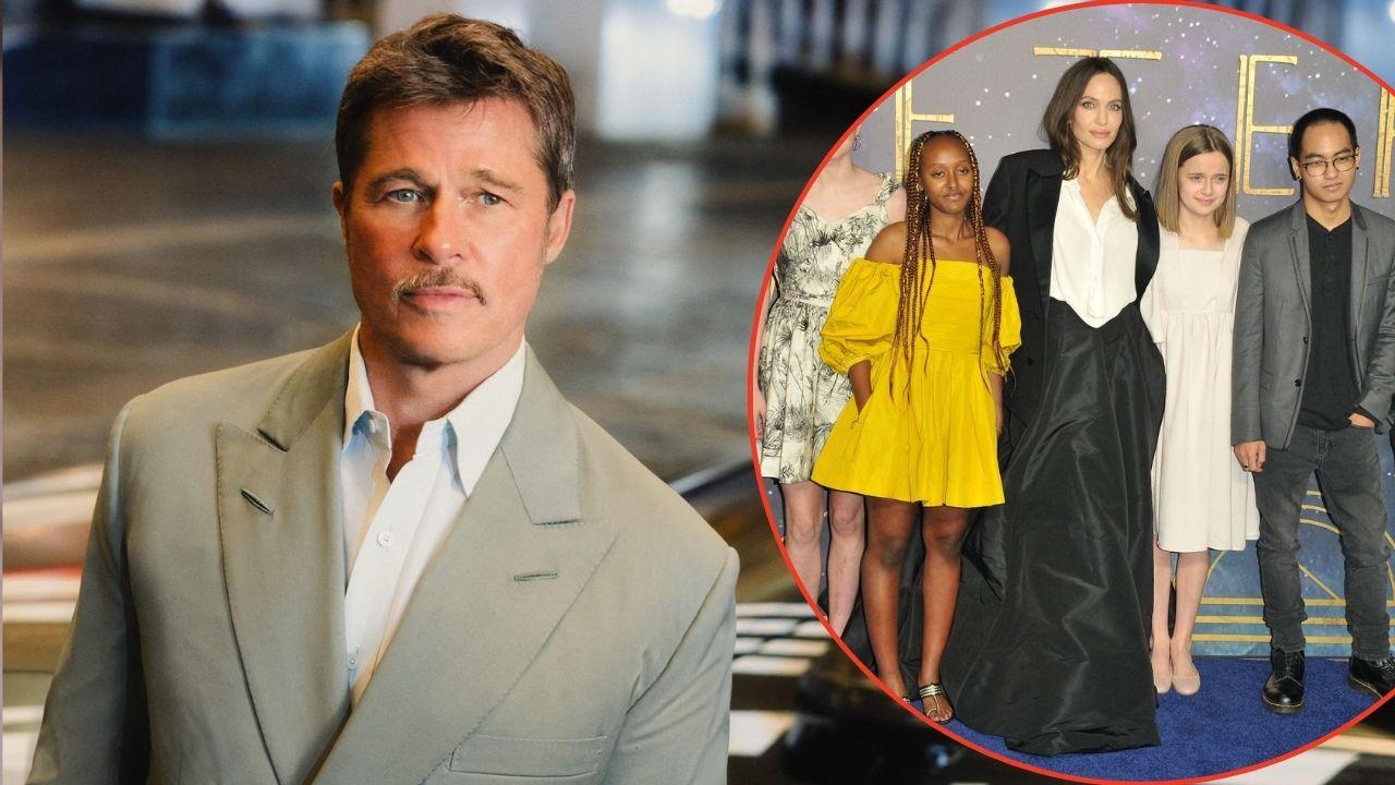 Photo of Brad Pitt, Kids