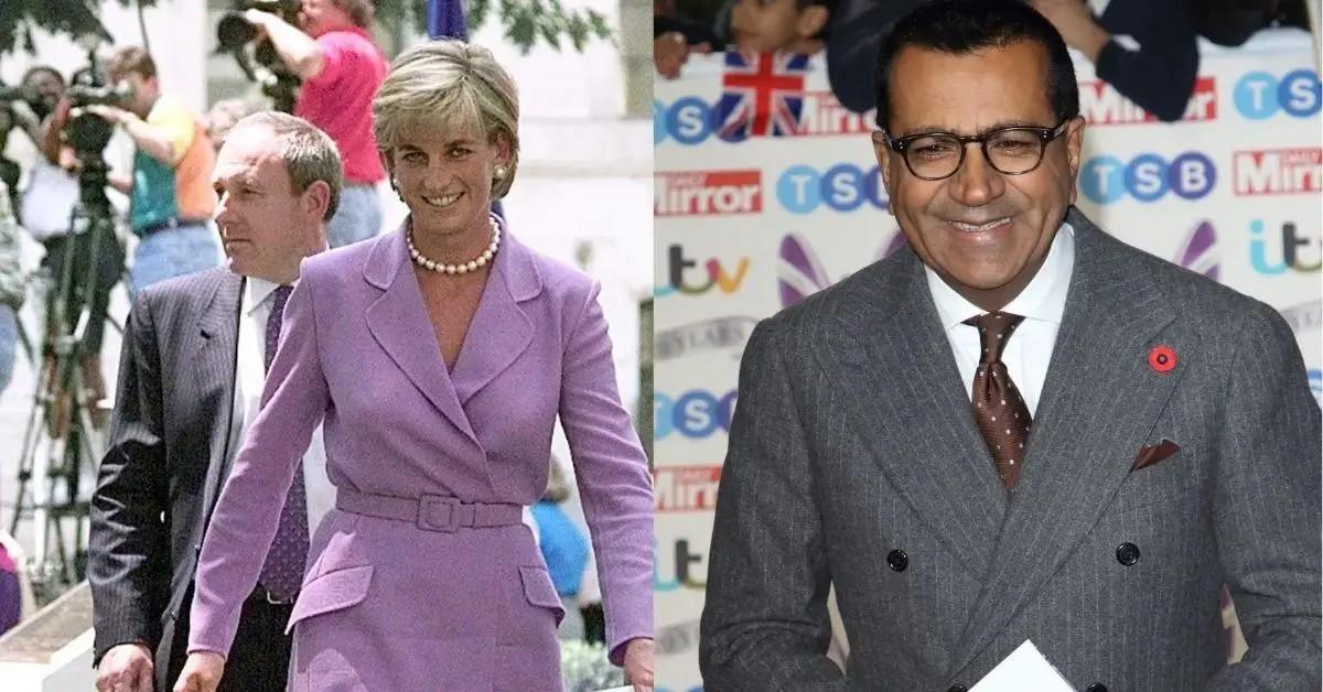 Photo of Princess Diana and Martin Bashir