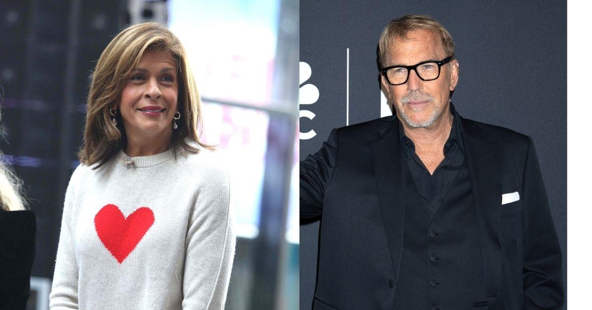 Photo of Kevin Costner and Hoda Kotb