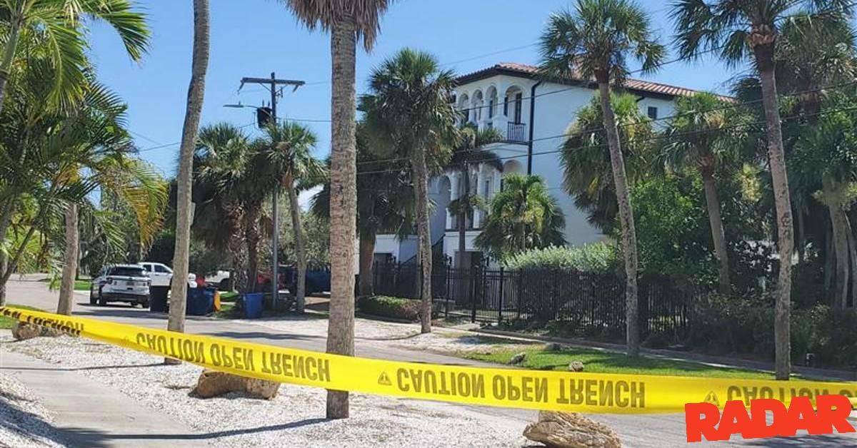 Photo of Hulk Hogan's crime scene