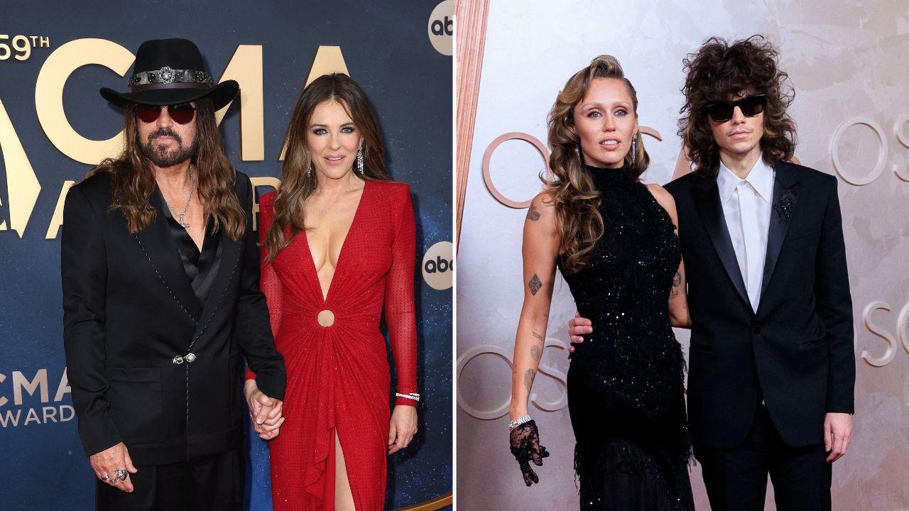 Billy Ray Cyrus and Miley Cyrus are reportedly considering a double wedding with Elizabeth Hurley and Maxx Morando.