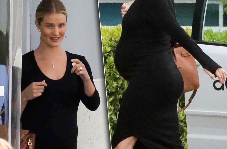 Rosie HuntingonWhiteley Pregnant Jason Statham Pics