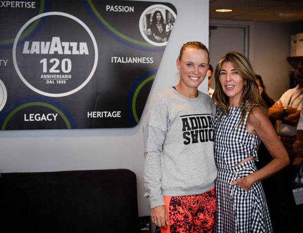 //Caroline Wozniacki Nina Garcia