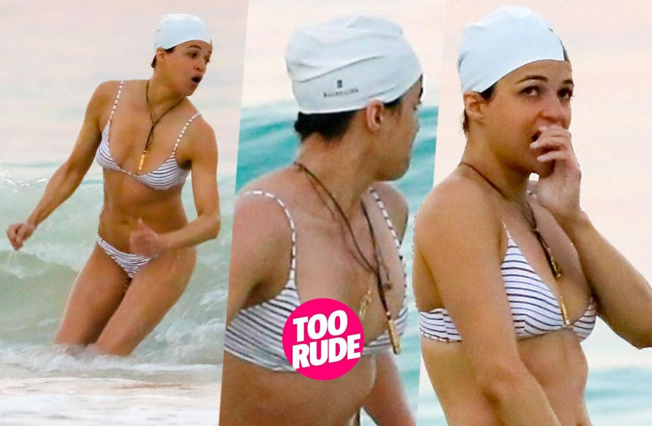 Michelle Rodriguez Nip Slip -- See The Raunchy Photos!