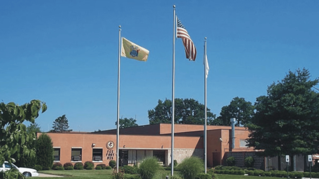 The incident took place inside the Fort Dix federal prison.