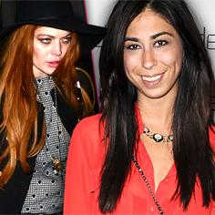 //courtenay semel opens up life addiction future plans lindsay lohan sq