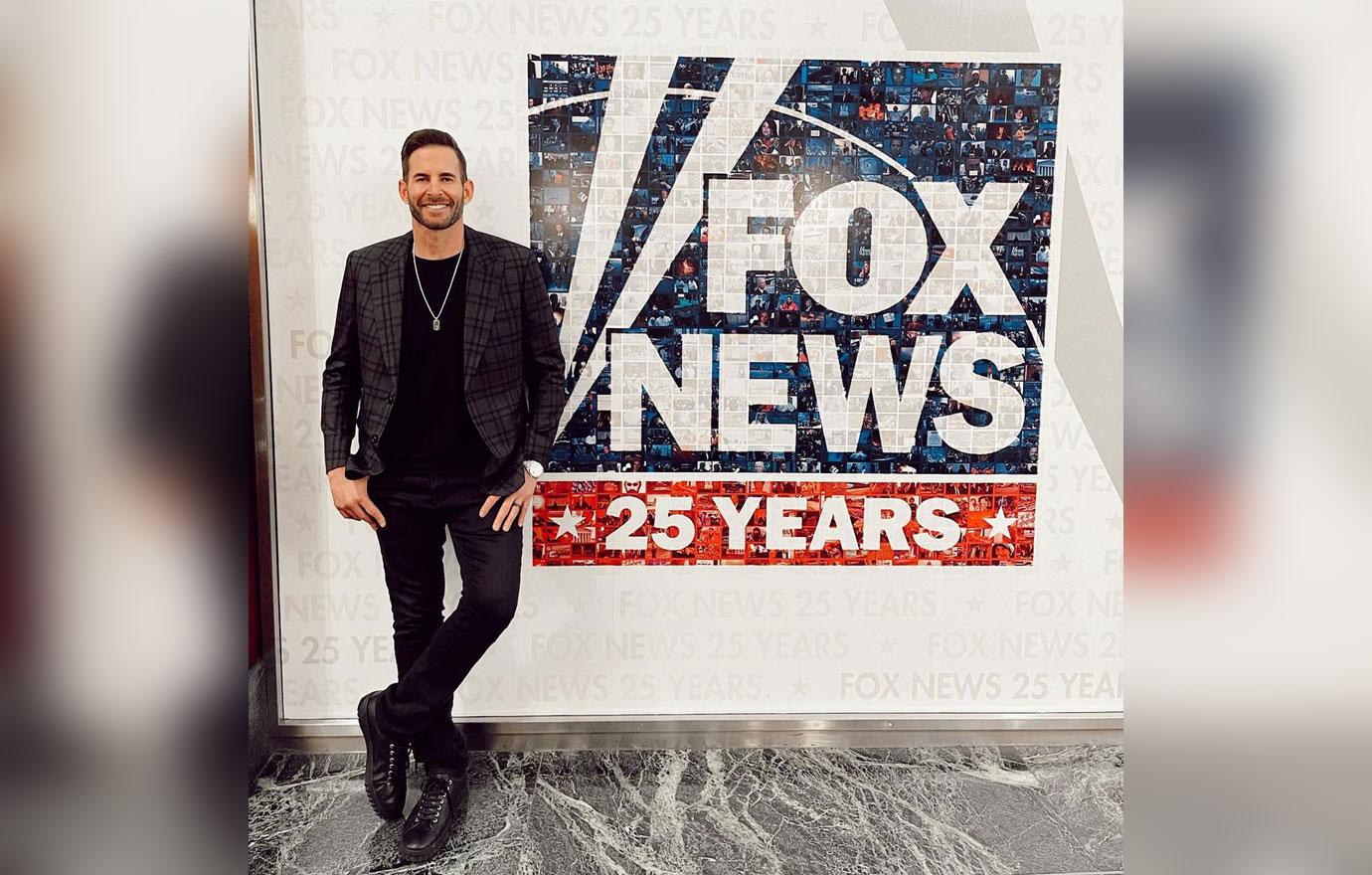 tarek el moussa slammed fox news flip flop instagram