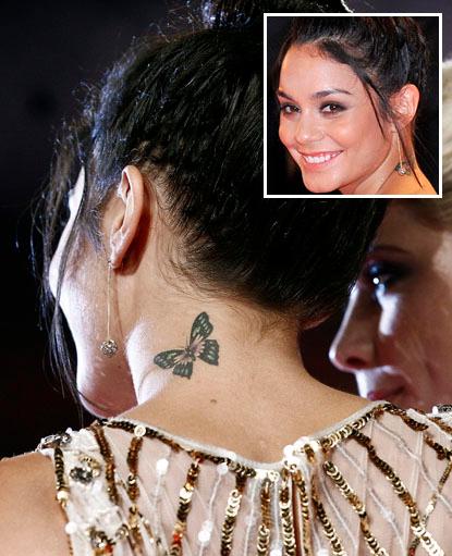 //vanessa hudgens celebrity neck tattoo