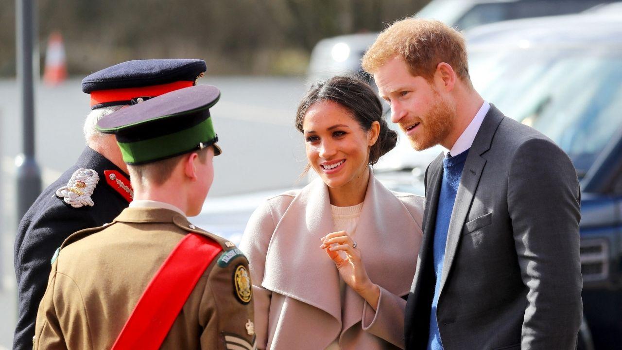 Photo of Prince Harry and Meghan Markle