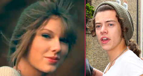 //taylor swift video harry styles