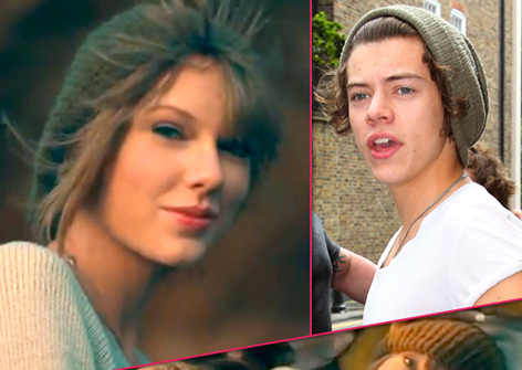 //taylor swift video harry styles