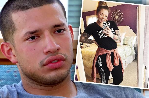 //javi marroquin cries kailyn lowry pregnancy rumor teen mom pp