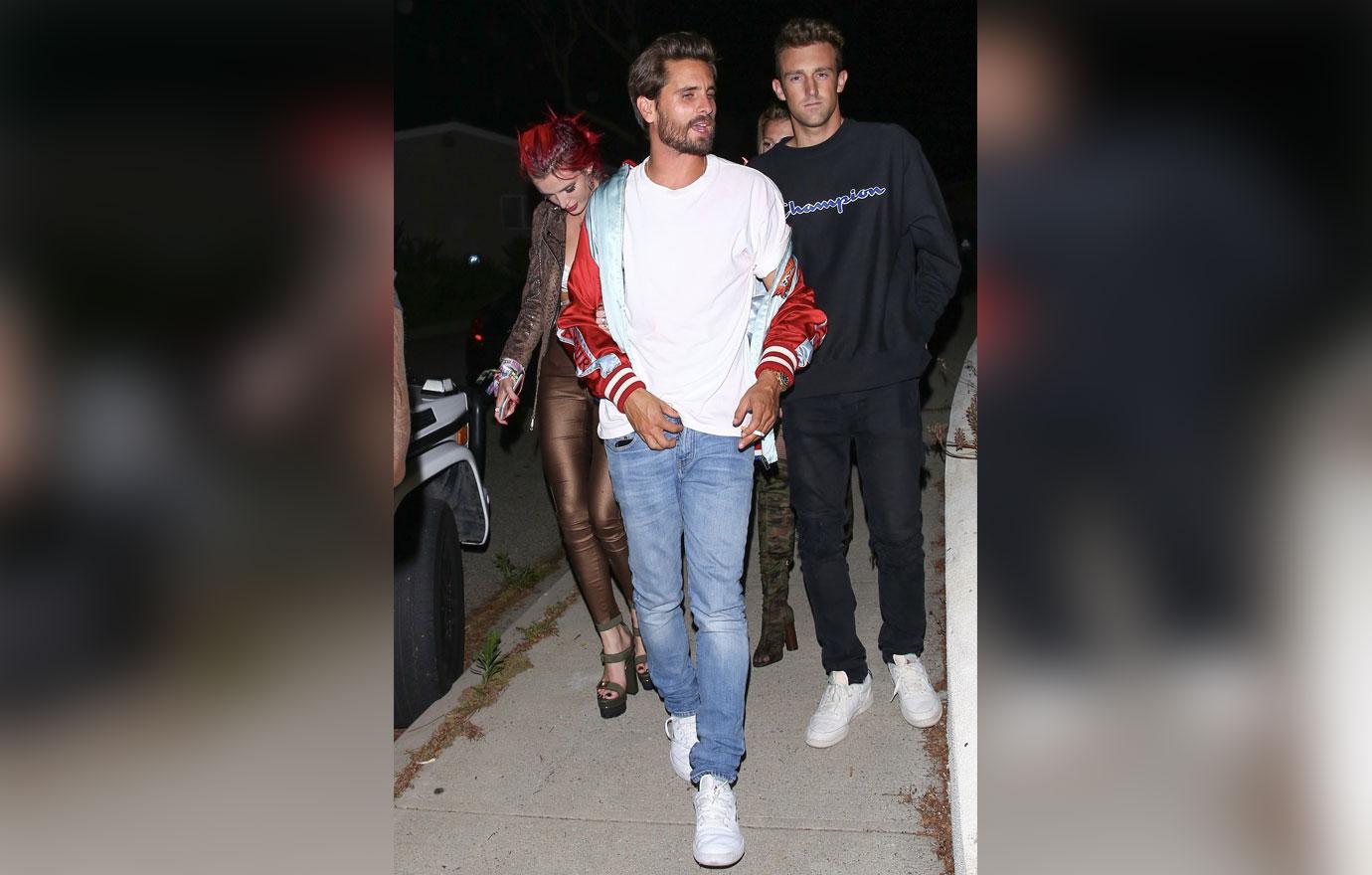 Scott disick bella thorne party la