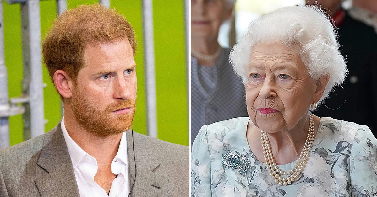 prince harry didnt make queen elizabeth death announcement feud