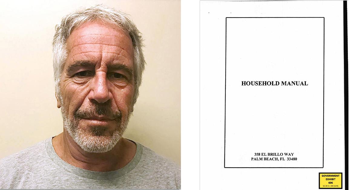 jeffrey epstein staff manual see nothing hear ghislaine maxwell sex trafficking trial pp