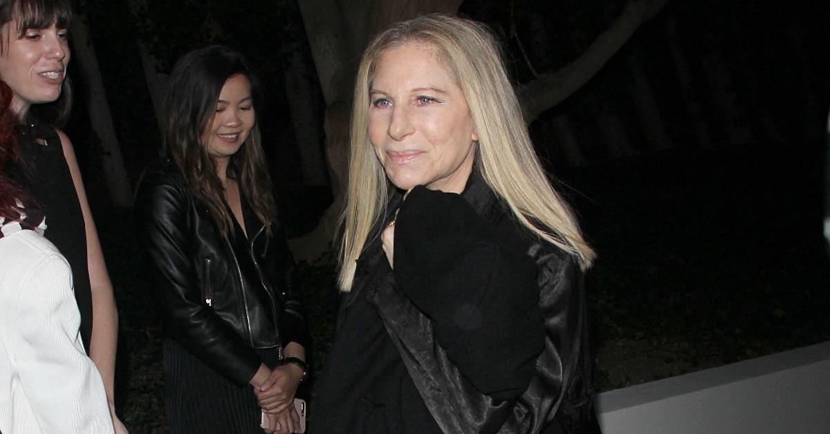 barbara streisand next level vanity revealed sag awards