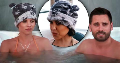 Sofia Richie ‘KUWTK’ Debut: Hot Tub Scene With Kourtney & Scott