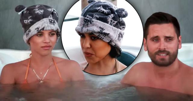 Sofia Richie ‘KUWTK’ Debut: Hot Tub Scene With Kourtney & Scott