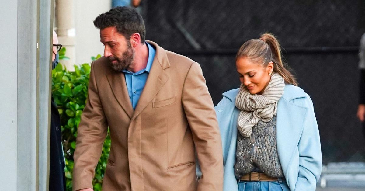 ben affleck spotted chain smoking after jlo wedding video leak